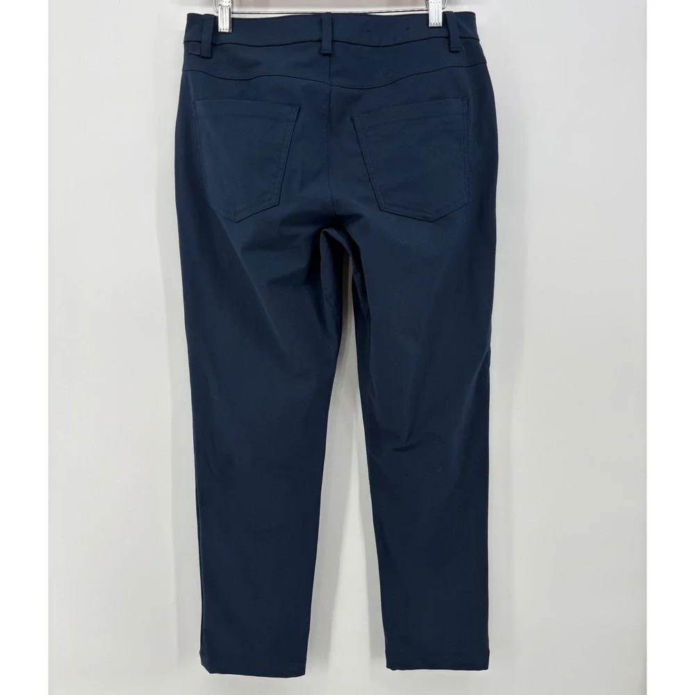 Lululemon ABC Slim Fit Pant Men Size 30 Blue Warpstreme Stretch Casual Active